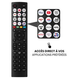 TELEVISEUR 40PIUCES HISENSE LED SMART VIDAA 40A4K
