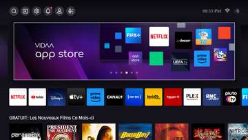 TELEVISEUR HISENSE 58'' LED UHD 4K SMART VIDAA