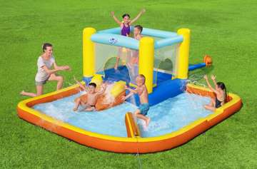 Aire de jeu gonflable BESTWAY avec piscine (3-8ans)