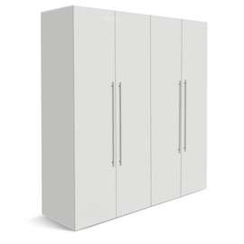 Nom produit ARMOIRE 4BATTANTS 170X45X175 CM BLANC ARB004