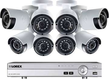 HD Kit vidéosurveillance 8 caméras filaires