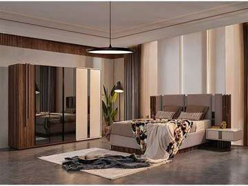CHAMBRE A COUCHER 180X200 COMPLETE PREO