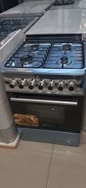 CUISINIER 4 FEUX ROCH 60/60CM INOX