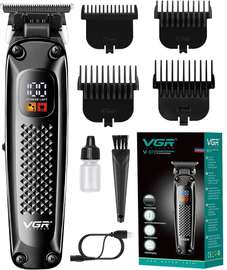 VGR V-972, Tondeuse à cheveux professionnelle, Affichage LED