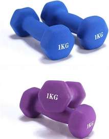 2 Haltère Fitness 1 kg