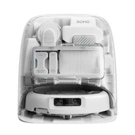 DJI ROMO P2 Robot Aspirateur Laveur Optimisé par l'IA