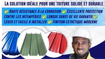 Bac Aluzinc toiture