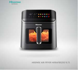 HISENSE AIR FRYER H06AFBS2S3 6.7L