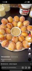 Beignets au sucre moelleux et cakes croustillants