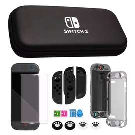 Pochette Nintendo Switch 2 kit protection coque rigide
