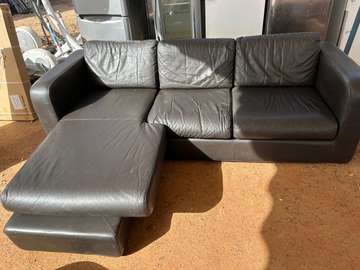 Salon en cuir