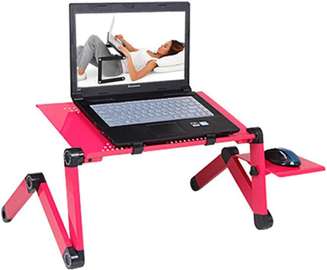 Support d'ordinateur pliable avec ventilateur