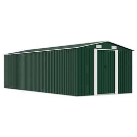 Abri de jardin 257x580x181 cm Métal Vert
