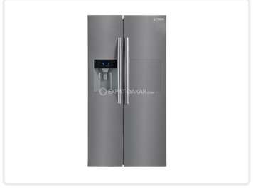 Réfrigérateur Américain Inox avec Distributeur Eau