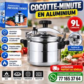 Cocotte-Minute Aluminium 9 L – Autocuiseur