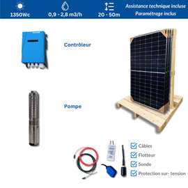 Kit de pompe solaire