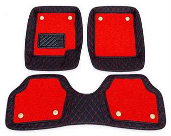 Tapis de sol en similicuir et tapis en plastique