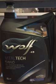 HUILE  MOTEUR WOLF 5W40