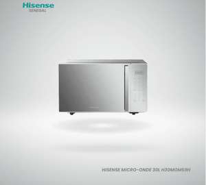 Hisense Micro-onde 30L