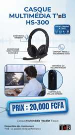 Casque multimédia filaire HS-300