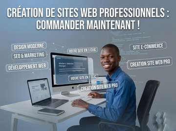 Création site web moderne, responsive et rapide