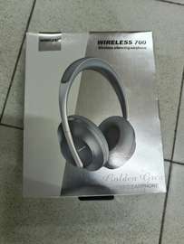 Wireless 700 Casque Sans Fil Bluetooth Gris Argenté