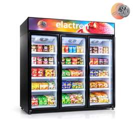 REFRIGERATEUR ELACTRON VERTICAL 3PORTES 1500L VITRINE
