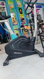 Drumfit vélo elliptique noir entraînement complet