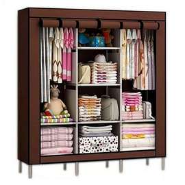 Armoire Penderie 3 Battants en tissu