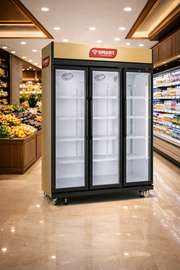 REFRIGERATEUR SMART TECHNOLOGY VERTICAL 3PORTES VITRINE