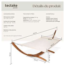 Hamac sur pied Thorsten