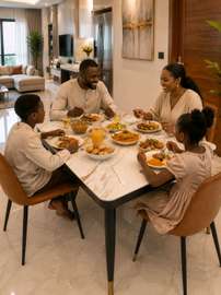 ✨ Table à manger moderne – Élégance & convivialité