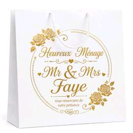 Sachet cartonné personnalisé