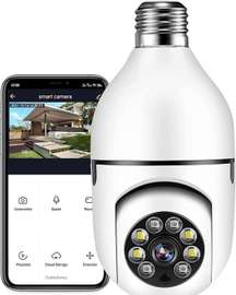 Caméra De Surveillance wifi format Ampoule rotative