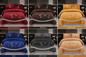 Drap 3pcs disponible (drap fourrure + 2 Oreillers