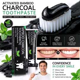 Dentifrice charbon de bambou menthe fraîche 100ml