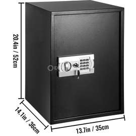 Coffre-fort avec serrure électronique T50 | 35 × 50 × 35 cm
