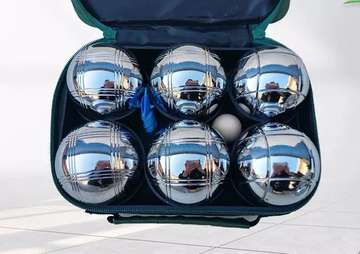 Jeu de boules de pétanque