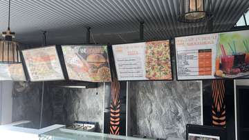 Écran d'affichage menu lumineuse LED