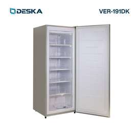CONGELATEUR DESKA VERTICAL 6TIROIRS GRIS VER191DK