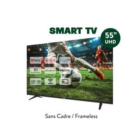 TELEVISEUR CAC 55" SMART 4K UHD + BLUETOOTH CAC55