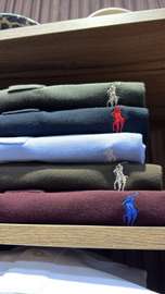 Ralph Lauren Polo manches courtes logo brodé coloré