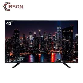 TELEVISEUR IBSON 43" SMART ANDROID SUPPORT OFFERT FRAMELESS
