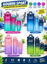Gourde de Sport 3 PIECES