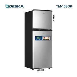 Réfrigérateur Deska TM-158DK double porte inox 126cm