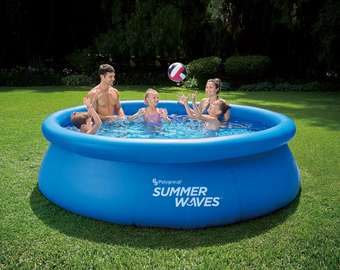 Piscine hors sol 3m de diamètre avec pompe