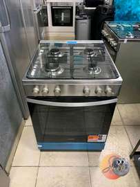 CUISINIERE INDESIT 4FEUX A GAZ 60X60 FOUR A GAZ GRIS