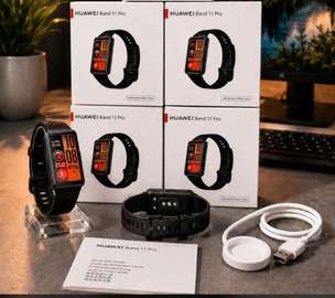 Huawei Band 11 Pro montre connectée noire design