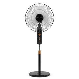 VENTILATEUR 18POUCES DESKA SUR PIED NOIR FS13NOSC