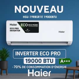 split haier 19000btu pro inverter A+++